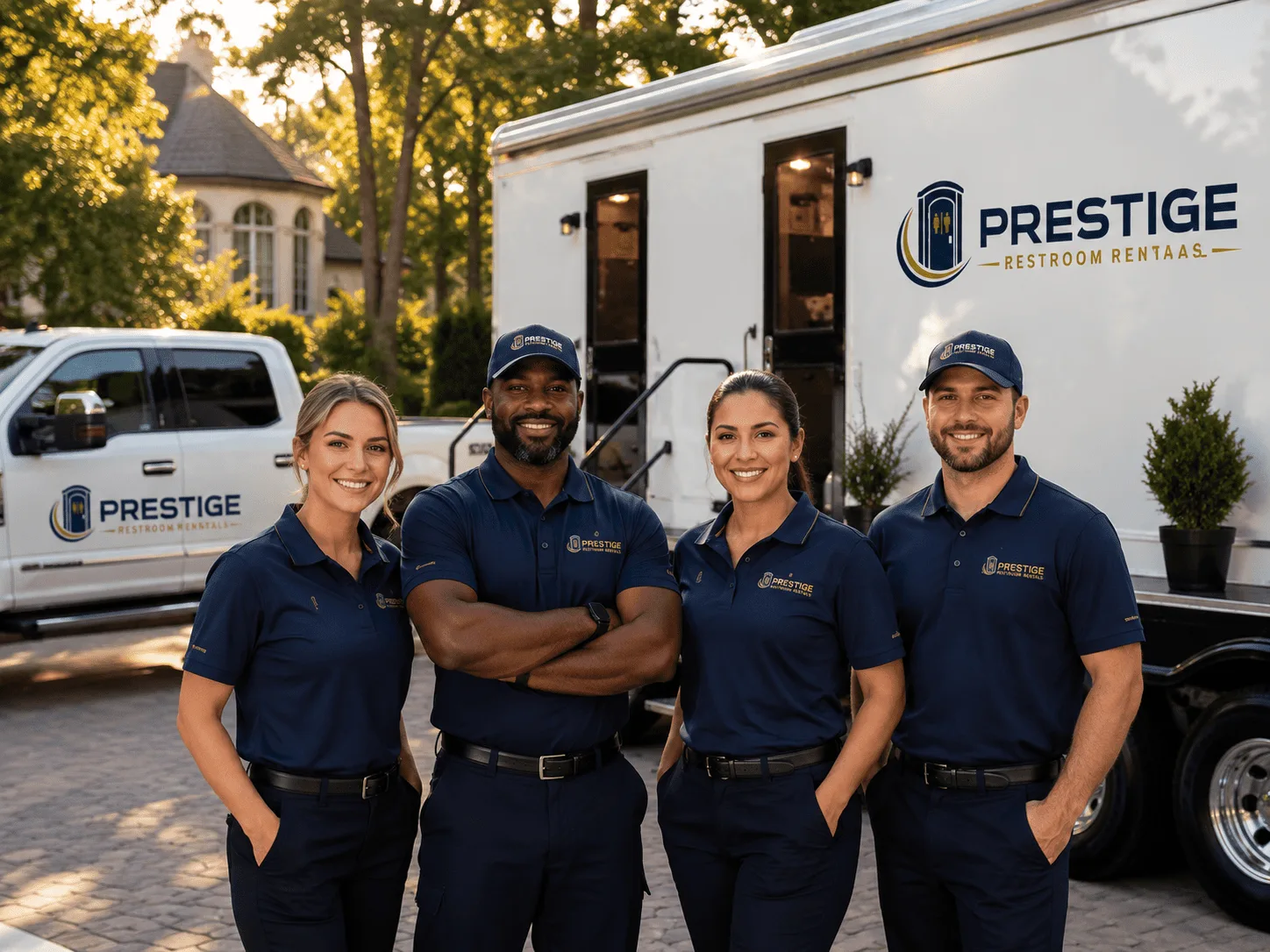 Trusted Luxury Portable Restrooms company in Iota, LA